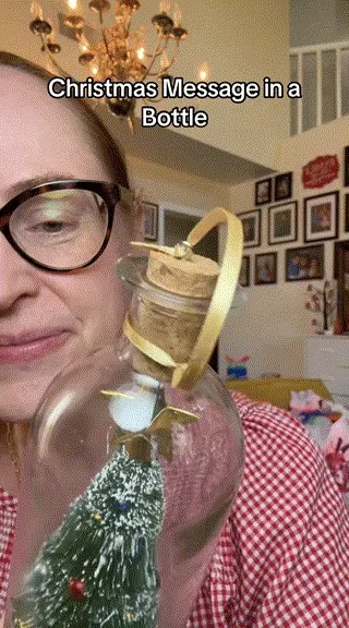 Recordable Christmas Message in a Bottle demonstration